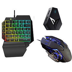 Mua Combo bộ chuyển đổi Flydigi Q1 + Bàn phím K15 + Chuột chuyên Game G502 - Hàng Chính Hãng