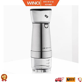 Mua Máy xay cafe hạt cầm tay  chất liệu thép không gỉ  Winci - 1004  Hàng chính hãng.