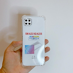 Ốp lưng cho SS A22 - Trong suốt - Nhựa dẻo - Chống sốc - Bảo vệ điện thoại
