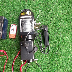 Tời điện 12V /24V ắc quy 4000lbs &4500lb