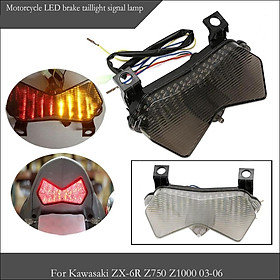 Motorcycle LED Brake Signal Tail Light for   Z750 Z1000 03-06