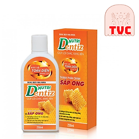 Combo 2 Chai Nước Súc Miệng Nutridentiz Giúp Răng Chắc Khỏe, Hết Viêm Lợi