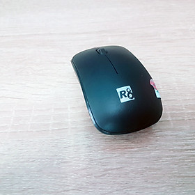 Chuột không dây wireless R8 1701 nhỏ gọn - thích hợp dùng văn phòng (đen) Hàng Chính Hãng