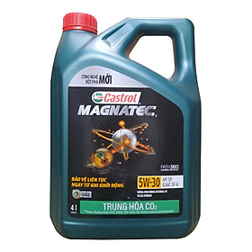 Dầu nhớt cho động cơ ô tô Castrol Magnatec, SAE 5W-30, SP, ILSAC GF-6 Can