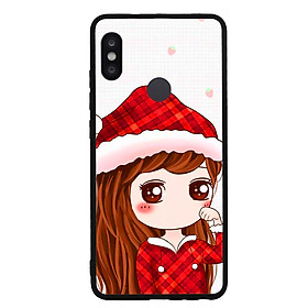 Ốp lưng viền TPU cho điện thoại Xiaomi Redmi Note 5 Pro - Couple Girl 10