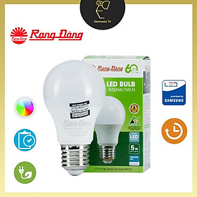 Mua Bóng Led tròn Rạng Đông -  Trắng/Vàng