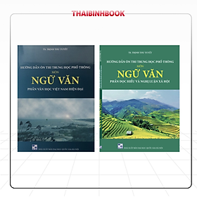 Combo Sách Hướng Dẫn Ôn Thi THPT Môn Ngữ Văn cô Trịnh Thu Tuyết