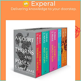 Sách - A Court of Thorns and Roses Paperback Box Set (5 books) : The first five by Sarah J. Maas (UK edition, paperback)