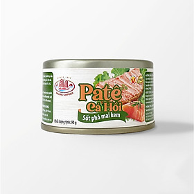 Pate cá hồi sốt phô mai kem Hạ Long - 90g