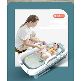Bồn tắm silicon gấp gọn size 1m28 - chậu tắm gấp gọn tiết kiệm diện tích- hàng chính hãng