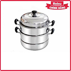 Mua Nồi Hấp 3 Tầng Innox Modosa Cao Cấp - Hàng Chính Hãng