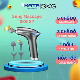 Súng Massage Đa Điểm SKG X7 có 5 chế độ Mát