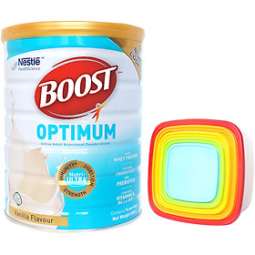 Sản Phẩm Dinh Dưỡng Nestle Boost Optimum (800g) - Tặng Bộ Hộp Cầu Vồng
