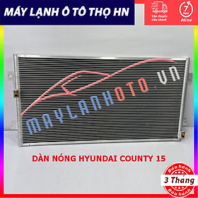 Dàn (giàn) nóng Hyundai County đời 2015 Hàng HBS Trung Quốc (hàng chính hãng nhập khẩu trực tiếp)