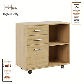 [Happy Home Furniture] COMFEE, Tủ đựng hồ sơ 5 ngăn ,  80cm x 40cm x 66cm ( DxRxC), THK_015