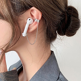 Bông tai khuyên tai đeo airpod thời trang so cool vừa thanh lịch cá tính lại tiện dụng