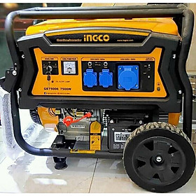 MÁY PHÁT ĐIỆN DÙNG XĂNG 4 THÌ OHV 7.5KW INGCO GE75006 - HÀNG CHÍNH HÃNG