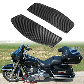 Motorcycle Pedals Front Easy to Install Foot Rest Pegs Mounts Floorboards Fit for Harley