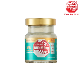 Yến Chưng Sẵn Không Đường YẾN SÀO BIỂN ĐÔNG EAST SEA NEST hủ 70ml