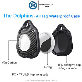 Mua Ốp Bảo Vệ Toàn Diện Chống Nước Chống Va Đập The Dolphins cho AirTag - Hàng Chính Hãng