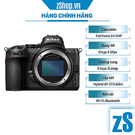 Mua Máy Ảnh Nikon Z5 (Hàng Chính Hãng)