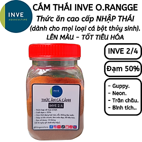 Hủ 50G Cám Thái Inve 2/4 - 2.4 O.range - Thức ăn cá bột cao cấp NHẬP THÁI | Hingaostore