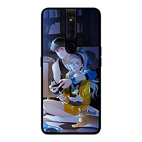 Ốp lưng cho Oppo F11 Pro GIRL 136 - Hàng chính hãng