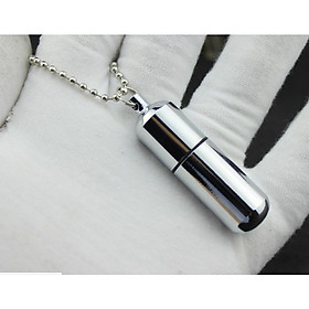 Mua Bật Lửa Móc Khóa Mini Đá Xăng Inox - US22