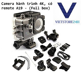 Mua Camera hành trình 4K  có remote A19 - (Full box)
