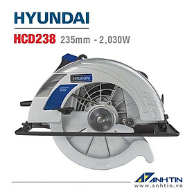 Máy cưa đĩa HYUNDAI HCD238 Công suất 2.030W Đường kính lưỡi cắt 235mm Cắt