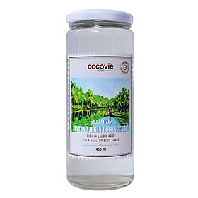 Dầu Dừa Nguyên Chất Cocovie 450Ml