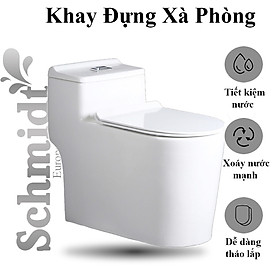 Mua Bồn Cầu Một Khối Schmidt Nhập Khẩu Cao Cấp CH1819  Thiết Kế Hiện Đại Sang Trọng Phù Hợp Với Mọi Kiểu Dáng Phòng Tắm-Hàng Chính Hãng