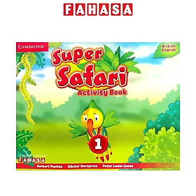 Super Safari Level 1 Activity Book - Reprint