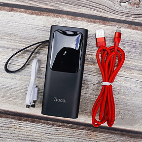 Mua Sạc dự phòng Hoco J41 có màn hình tặng cáp sạc U55 dây dù - hàng chính hãng