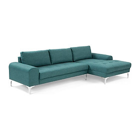 Sofa góc L-Concept Juno Sofa 289 x 151 x 85 cm (Đỏ mẫu đơn) + 2 gối trang trí trị giá 300.000Đ