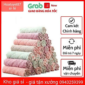 Mua Khăn Lau Bếp Đa Năng 2 Mặt Siêu Thấm