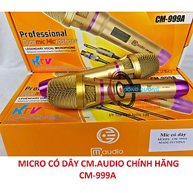 Mua MICRO CÓ DÂY CM999A - HÀNG CHÍNH HÃNG - MÍC CÓ DÂY