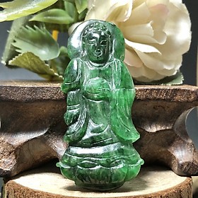 Mặt Phật Bà đứng Cẩm Thạch sơn thủy cao cấp