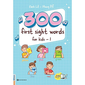 300 First sight words for kid - 1  - Bản Quyền