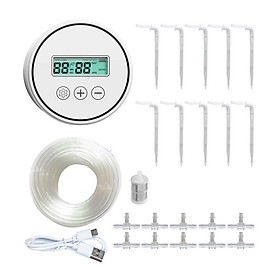 Home Indoor Automatic Irrigation System Set Lazy Intelligent Automatic Watering Device Set Bonsai Plants Automatic Sprinkler Irrigation System Set Plant Irrigation Controller
