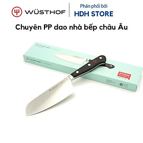Chai Dao WUSTHOF Classic Mẫu Dao Chuyên Thái Thép Rèn Nguyên Khối Lưỡi Không Gỉ 14cm Tay Cầm Nhựa POM Cao Cấp - Sản xuất tại Solingen Đức