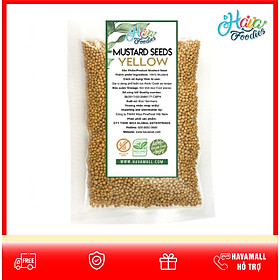 Hạt Mù Tạt Vàng Thương Hiệu Hava Foodies Gói 100g Yellow Mustard Seed