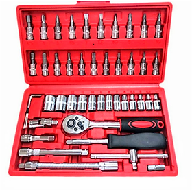 Mua CHỌN BỘ ĐỒ NGHỀ SỬA CHỮA ĐA NĂNG 46 CHI TIẾT TIỆN DỤNG HÀNG CAO CẤP