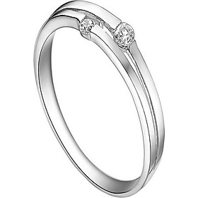 Nhẫn bạc nữ Hiểu Minh NU349
