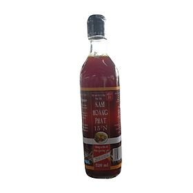 Đặc Sản Phan Thiết - Nước Mắm Nam Hoàng Phát 15 Đạm Chai 520ML - OCOP 3 Sao