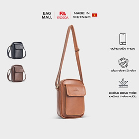 Túi đeo chéo unisex dang đứng FADODA FDC15