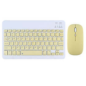 Mua Combo chuột và bàn phím Bluetooth mini không dây  dùng cho máy tính  laptop  máy tính bảng  điện thoại - Hàng chính hãng
