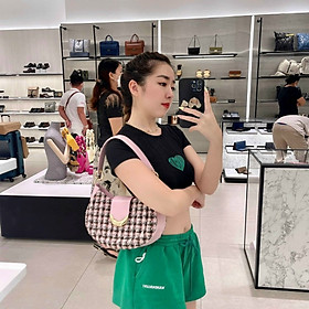 Túi kẹp nách thời trang kèm túi vải hãng