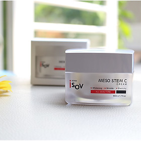 Kem dưỡng trắng, giảm nám, tái tạo da Isov Meso Stem C Cream 50ml