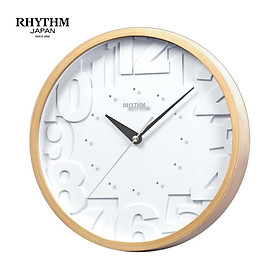 Mua Đồng hồ treo tường Rhythm Japan CMG102NR07 Kt 29.6 x 4.7cm  720g Vỏ gỗ